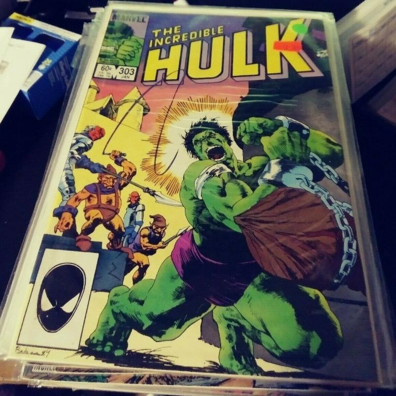 Incredible Hulk  # 303 1984 Marvel crossroads monster hulk immortal demon ?