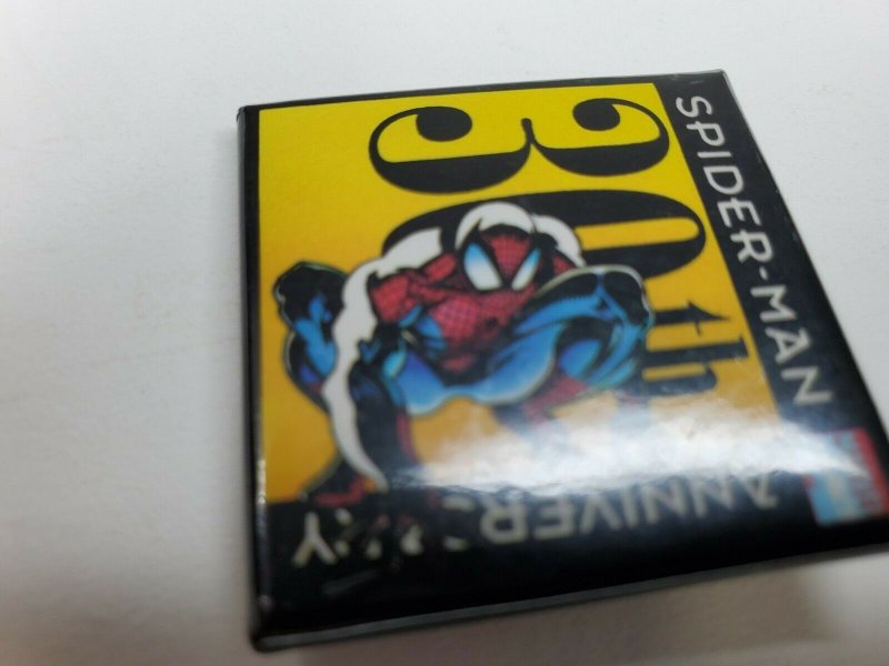 SPIDERMAN 30TH ANNIVERSARY 1992 MARVEL COMICS Vintage PROMO PINBACK BUTTON 
