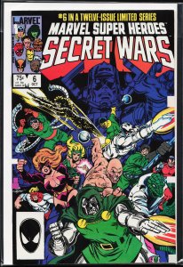 Marvel Super Heroes Secret Wars #6 (1984) Buckaroo Banzai [Key Issue]