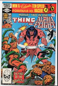 Marvel Two-in-One #84 (1982) The Thing