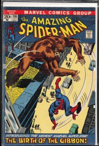 The Amazing Spider-Man #110 (1972) Spider-Man [Key Issue]