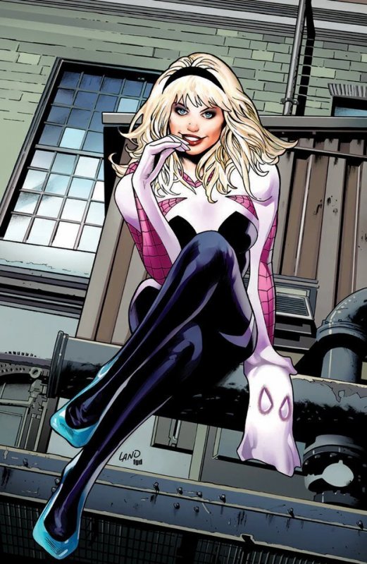 Spider-Gwen: Shadow Clones #4 Land Virgin Cover (2023)     / MC#44