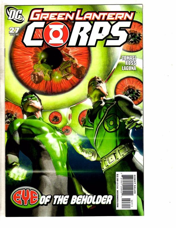 Lot Of 8 Green Lantern Corps DC Comic Books # 19 20 21 22 24 26 27 28 Flash RC15