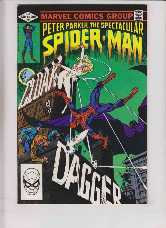 Spectacular Spider-Man #64 VF direct - 1st appearance cloak & dagger - marvel