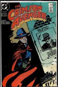 Crimson Avenger #1 (1988) The Crimson Avenger