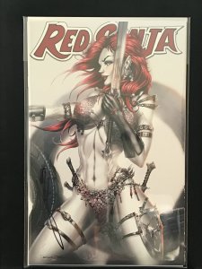Red Sonja Black White Red #2 signed by Jamie Tyndall with COA