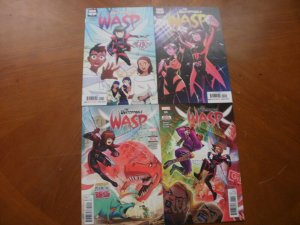 4 Mint Marvel Comic: THE UNSTOPPABLE WASP #1 2 3 4 (2018 2019) (Agent Moon Girl)