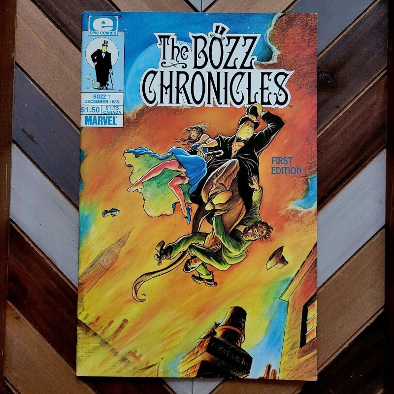 The BOZZ CHRONICLES #1 & 3 (Epic/Marvel 1985) Series Premiere (David Michelinie)