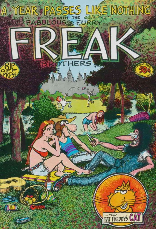 Fabulous Furry Freak Brothers, The #3 FN ; Rip Off | 1st print Gilbert Shelton U
