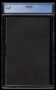 Batman #497 CGC NM/M 9.8 White Pages Bane Breaks Batman's back!