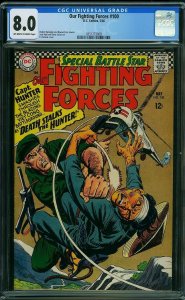 Our Fighting Forces #100 (1966) CGC 8.0 VF