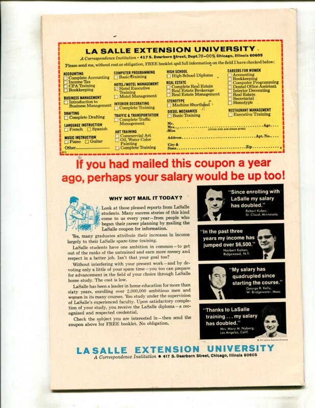 KULL THE CONQUEROR #3 (8.0) DEMON HORDES OF THULSA DOOM!! 1972