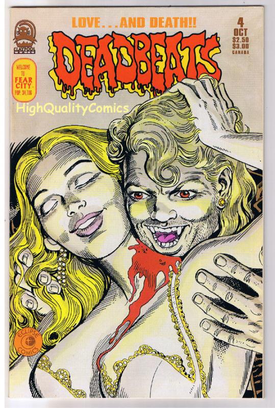 DEADBEATS #4, VF+, Vampires, Horror, Femmes, 1993