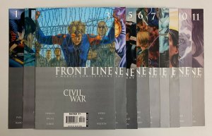 Civil War Front Line #1-11 Set (Marvel 2006) Paul Jenkins (7.0-9.0)