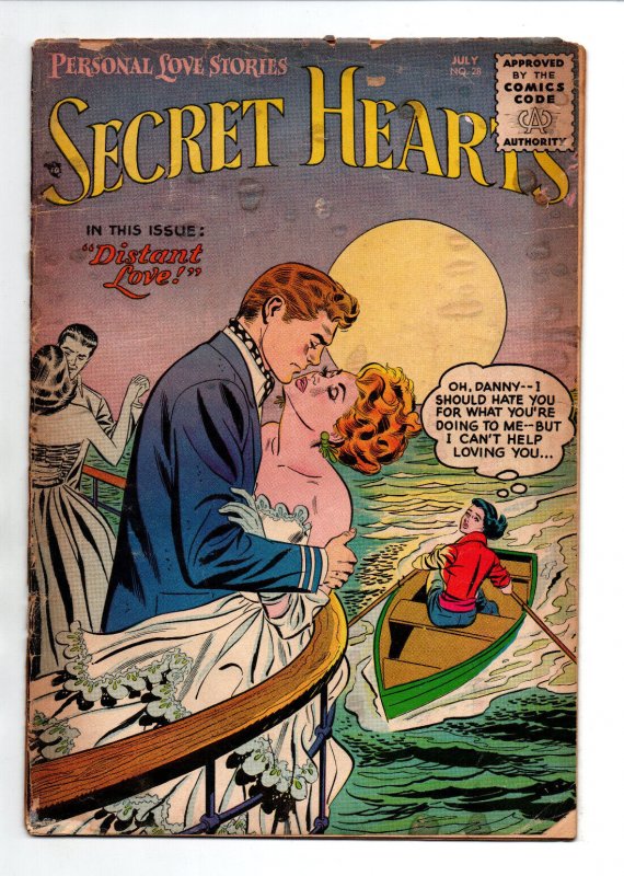 Secret Hearts #28 - John Romita - Romance - DC Comics - 1955 - FR