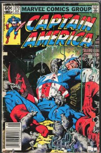Captain America #272 (1982) Captain America [Key Issue]