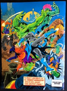 Monstrously Huge! DC SPECIAL SERIES #27 BATMAN VS HULK (1981) 10 x 13 Amazing!