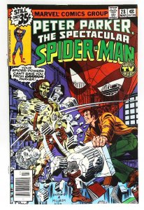Spectacular Spider-Man (1976 series)  #28, VF+ (Actual scan)