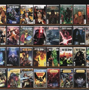 Huge Lot 150+ Comics with Darth Vader, Princess Leia, Star Wars: Yoda & More!