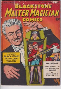 Blackstone, Master Magician Comics #2 (May 1946) Solid GD 2.0 Great FC & BC art!