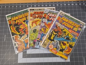 Fantastic Four 4 Book Lot #163 #166 #168 #171 ? Marvel Comics Bronze Age