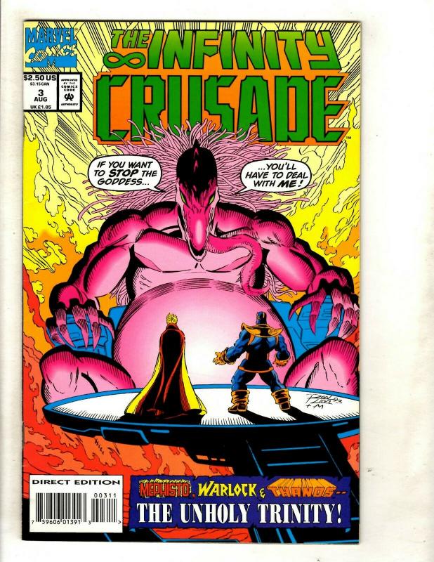 12 Comics Crusade #4 3 War #1 Fury #1 2 Spectrum #1 2 3 4 Mystique #1 3 4 MF22