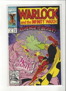 High Grade WARLOCK AND THE INFINITY WATCH 1st 1-8 Lot  Thanos Gamora NM