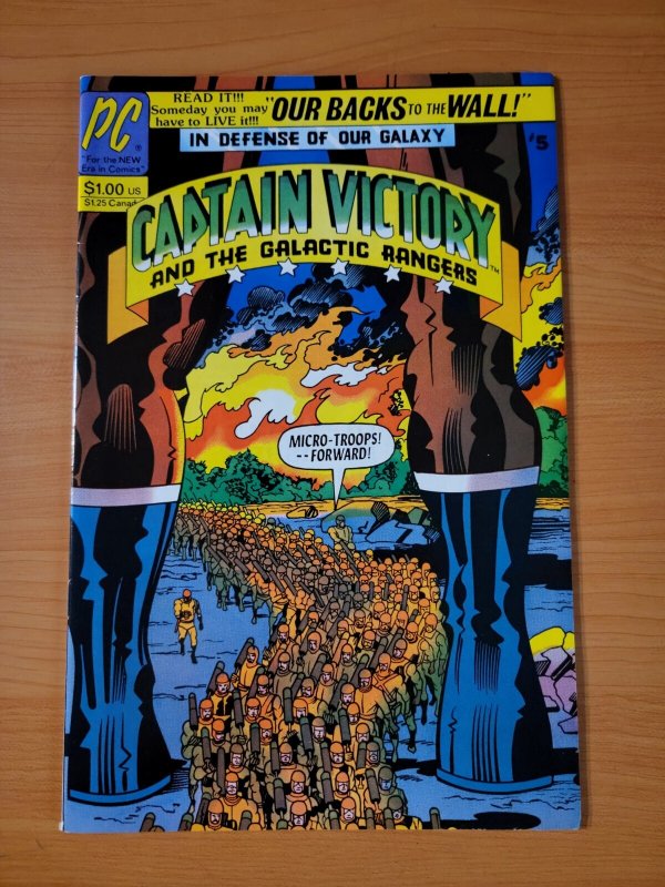 Captain Victory #5 ~ NEAR MINT NM ~ 1982 PC Comics