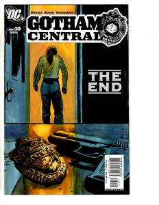 Lot Of 11 Gotham Central DC Comic Books # 29 30 31 32 33 34 35 36 37 38 40 CR23