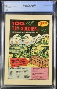 Fantastic Four Annual #2 1964 Marvel Comics CGC 7.0 Doctor Doom