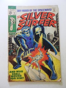 The Silver Surfer #5 (1969) FR/GD condition see description