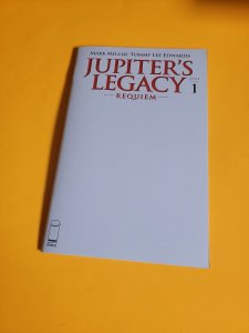 2021 JUPITERS LEGACY REQUIEM 1  BLANK COVER NM RIP JP LEON