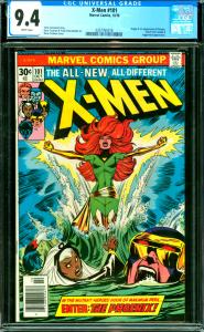 X-Men #101 CGC Graded 9.4 Origin, 1st Pheonix