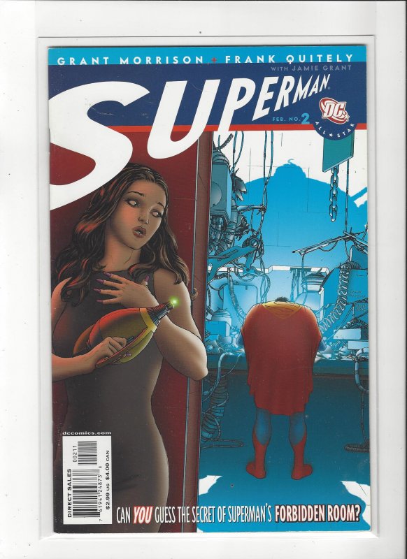 All Star Superman  #2 DC Comics Superwoman VF/NM