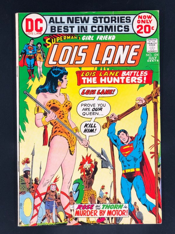 Superman's Girl Friend, Lois Lane #124 (1972) Rose and Thorn Back Story