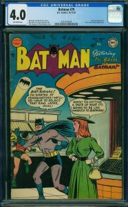 Batman #79 (1953) CGC 4.0 VG