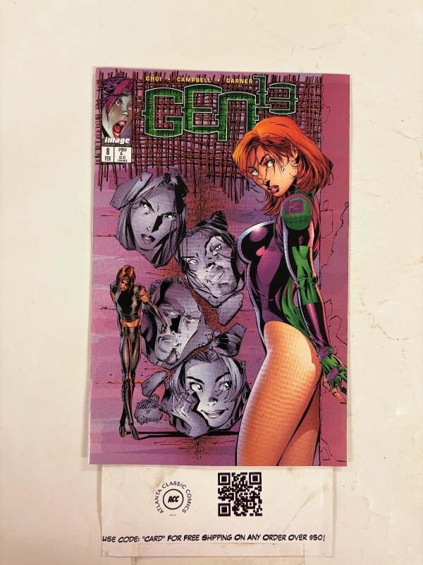 Gen 13 #8 NM Image Comic Books Fairchild Grunge Freefall Rainmaker 26 HH114