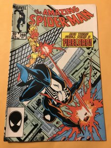 THE AMAZING SPIDER-MAN #269 : Marvel 10/85 VF-; Black Costume, Firelord