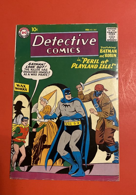 Detective Comics #264 (1959) Perils of play Isle vg/Fn
