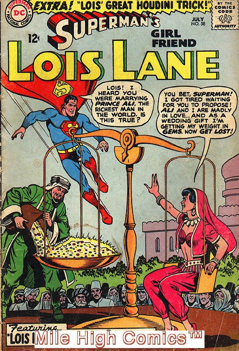 LOIS LANE (1958 Series)  (SUPERMAN'S GIRL FRIEND) (DC) #58 Good Comics Book