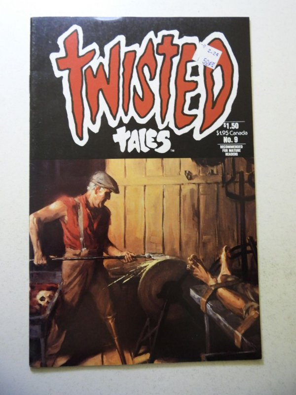 Twisted Tales #9 VG Condition sticker on fc