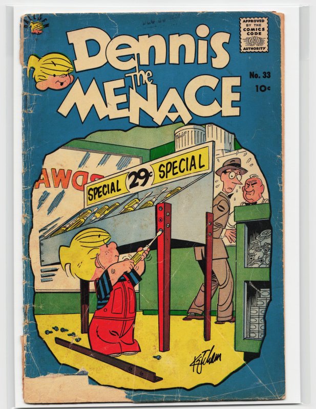 Dennis the Menace #33 (1959) Dennis the Menace