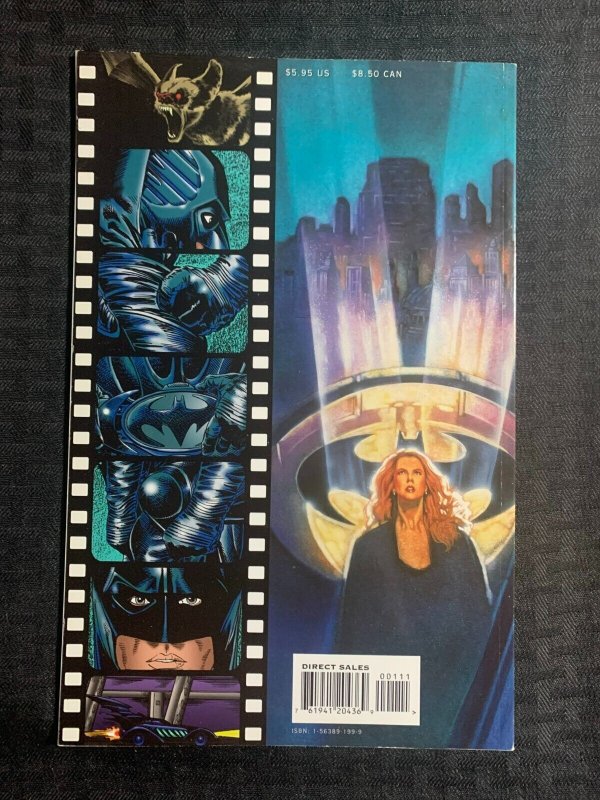 1995 BATMAN FOREVER Official Motion Picture Adaptation SC VF 8.0 1st DC Comics