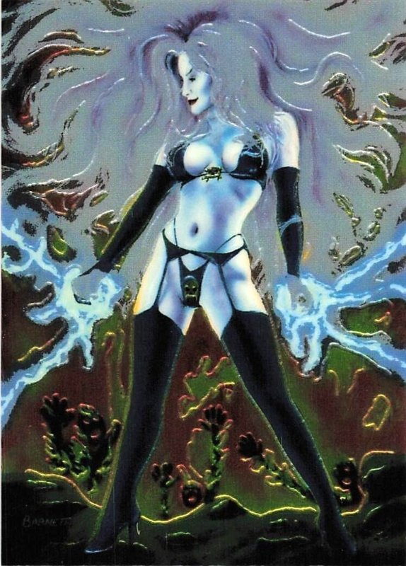 1994 Lady Death Foil Trading Cards - Chaos Comics