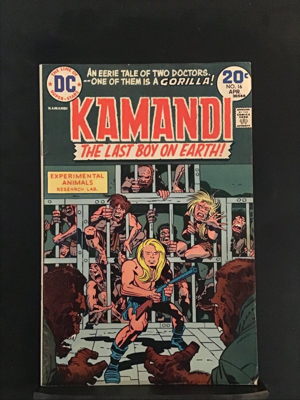 Kamandi, The Last Boy on Earth #16 (1974)