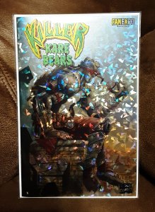 Killer Kare Bears - TMNT Homage Fleck Foil Cover - Boston Fan Expo Exclusive