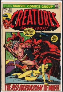 Creatures on the Loose #19 (1972) Gullivar Jones