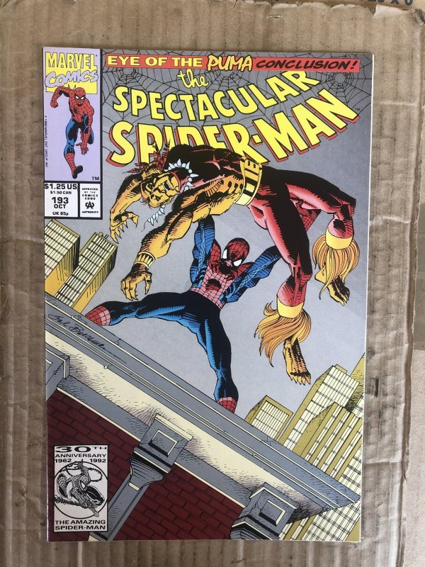 The Spectacular Spider-Man #193 Direct Edition (1992)