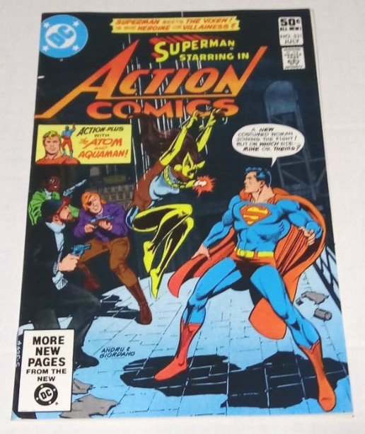 ACTION COMICS #522 (VF/NM) 1st Appearance VIXEN DC Comics