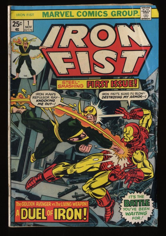 Iron Fist #1 VG- 3.5